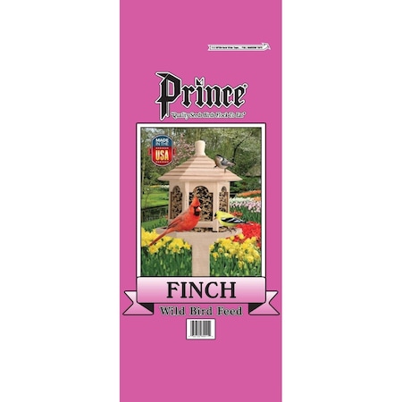 Prince Wild Bird Seed 3 lbs Finch Mix Wild Bird Feed Pink Bag, Pink PR395906